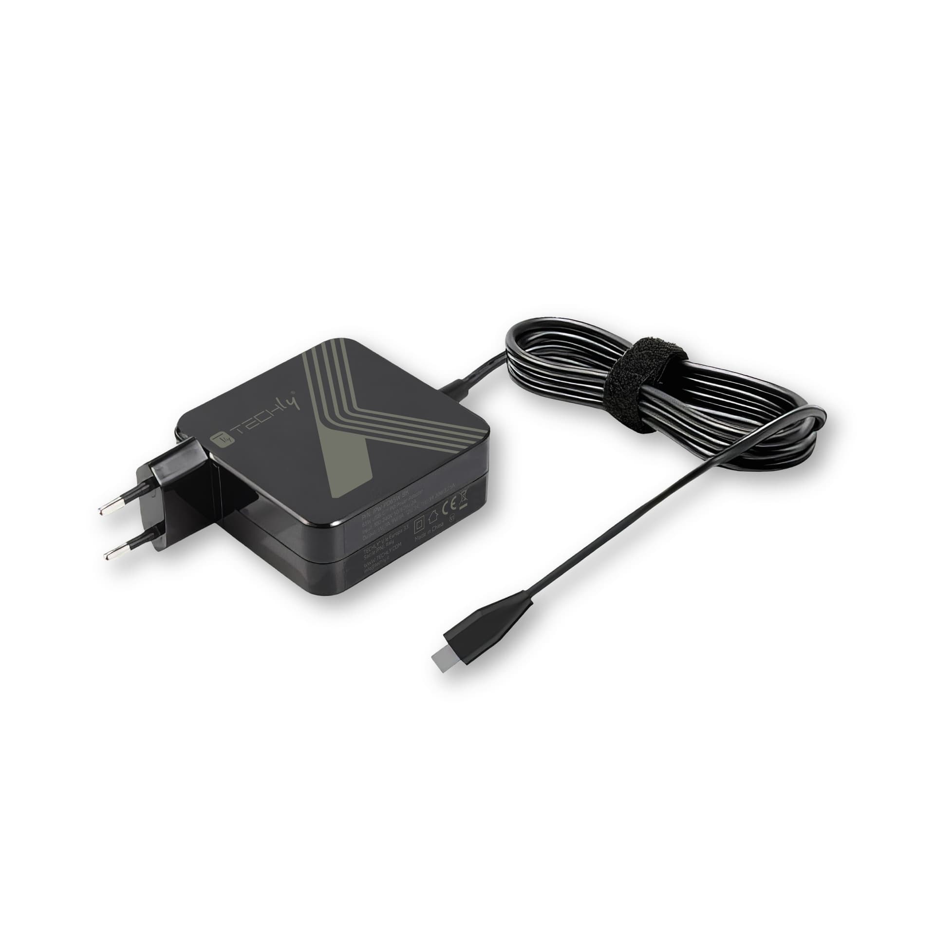 Alimentatore per Smartphone e Notebook USB-C&trade Power Delivery PD 3.0 65W - 9