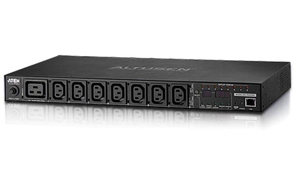 Multipresa Rack PDU 7xC13+C19 Misurazione PDU, Controllo Presa PE6208GB - 3
