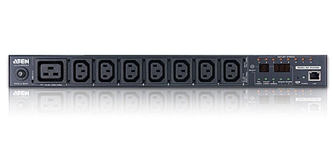 Multipresa Rack PDU 7xC13+C19 Misurazione PDU, Controllo Presa PE6208GB - 4