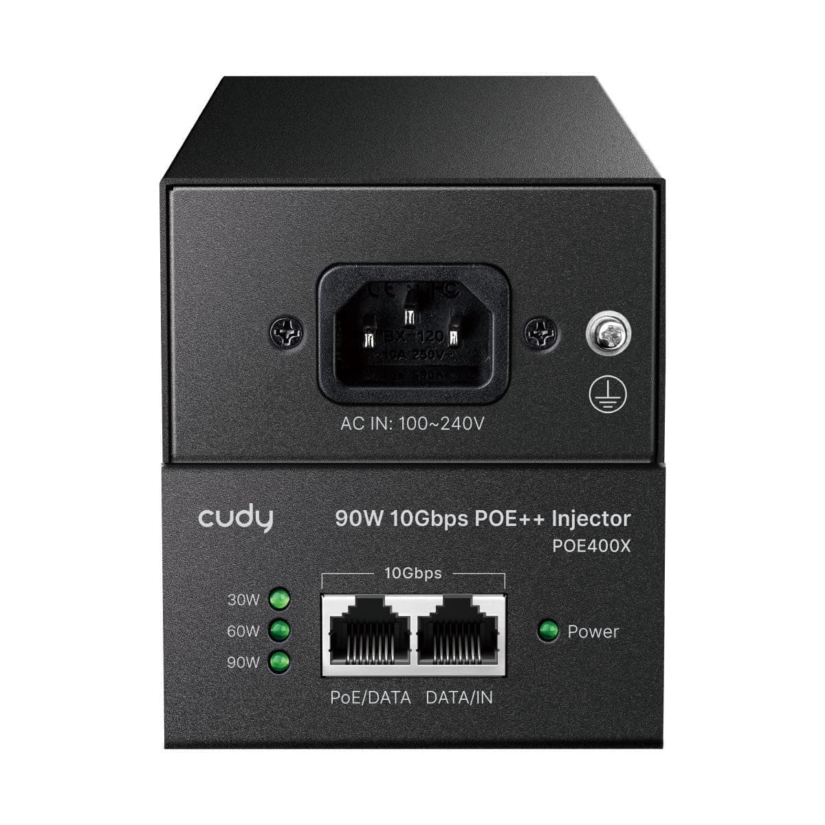 Iniettore Gigabit PoE/PoE+/PoE++ da 90W 10G fino a 90 m, POE400X - 7
