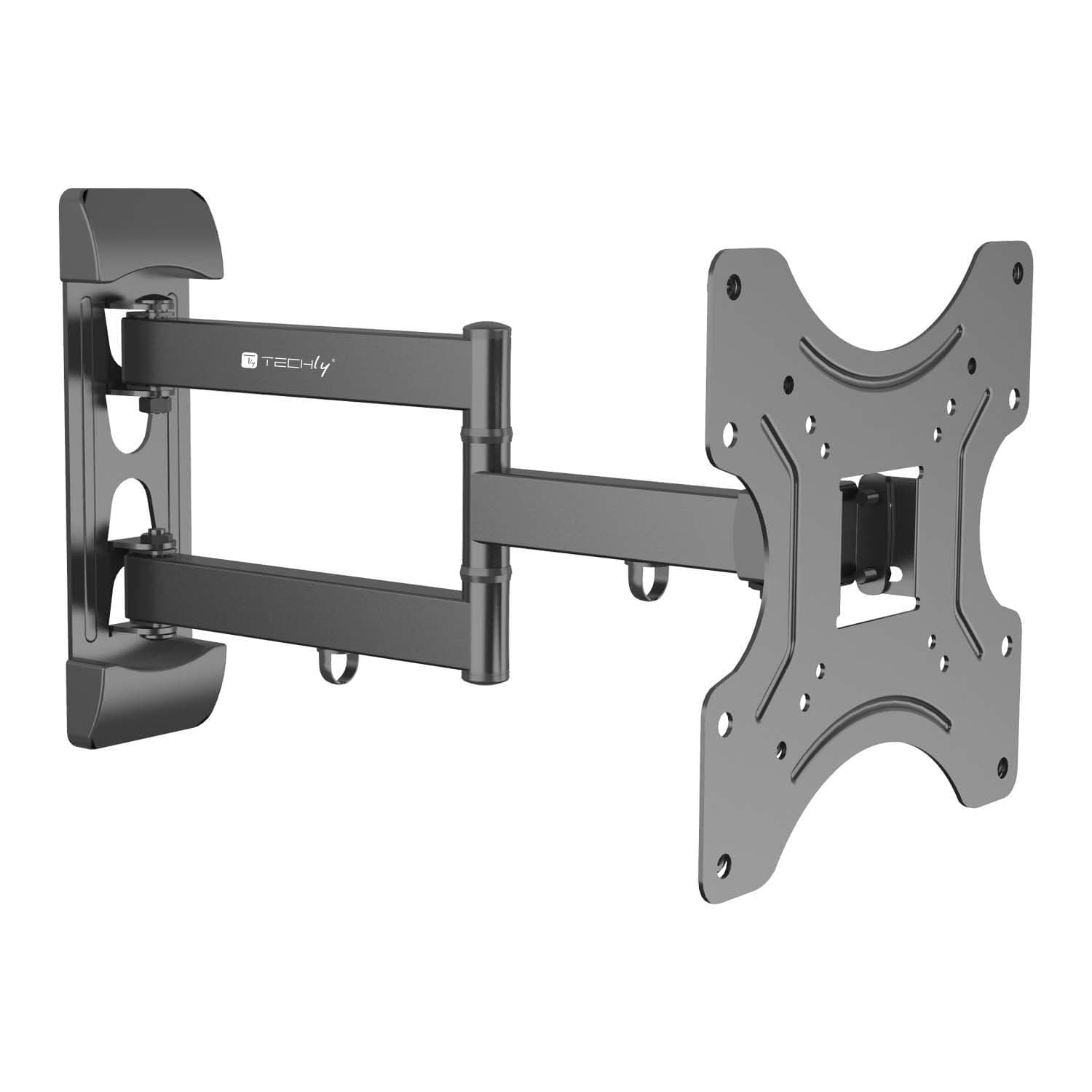 Supporto a Muro Universale 3 Snodi per TV LED-LCD 14-43'' Nero - 4
