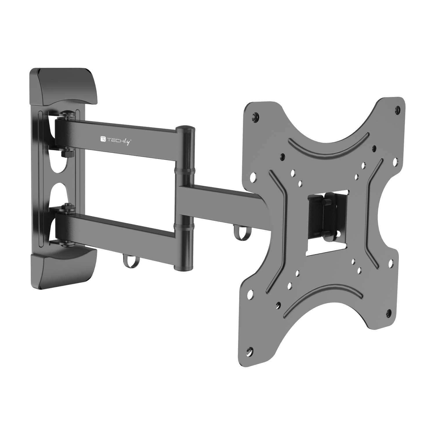 Supporto a Muro Universale 3 Snodi per TV LED-LCD 14-43'' Nero - 7