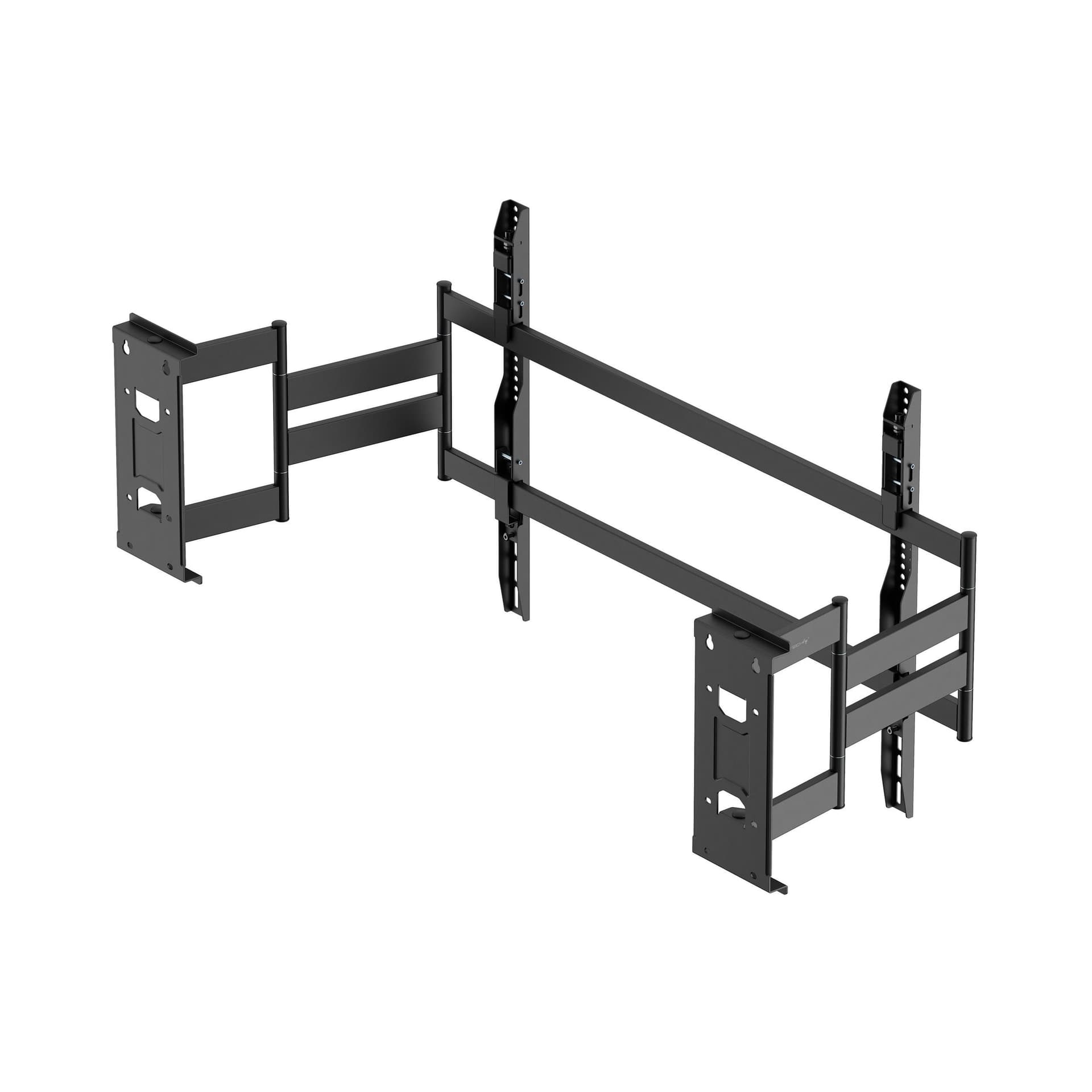 Supporto Universale a Muro con Piastra Divisa per TV LED LCD 75-120'' Full-Motion - 5