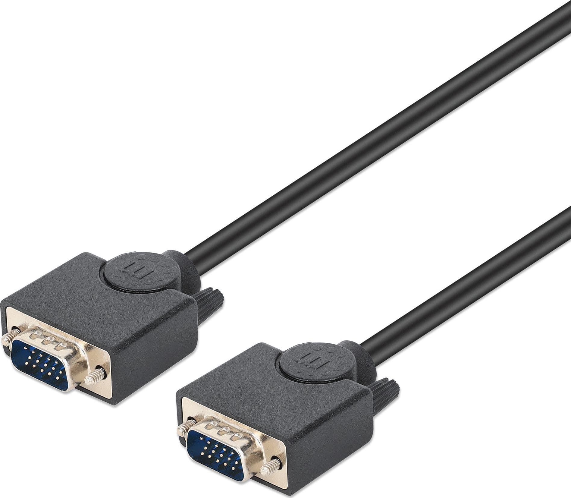 Cavo monitor SVGA standard M/M 3,0 mt NERO - 9