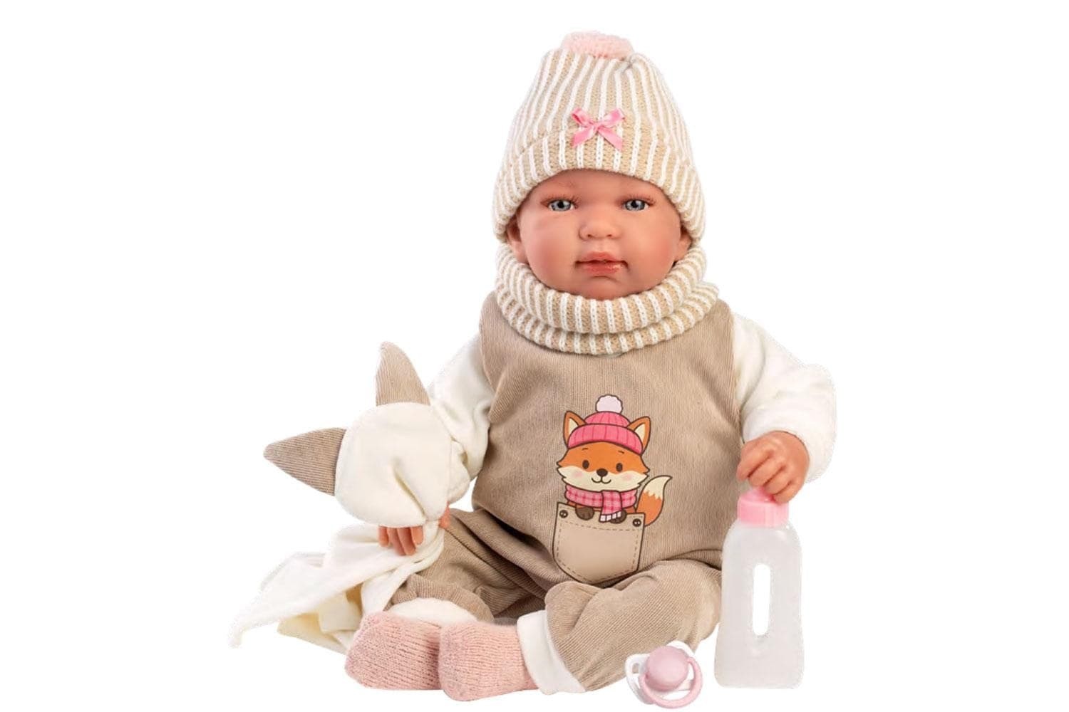 Reborn Morbido Tina 44cm con Dou Dou