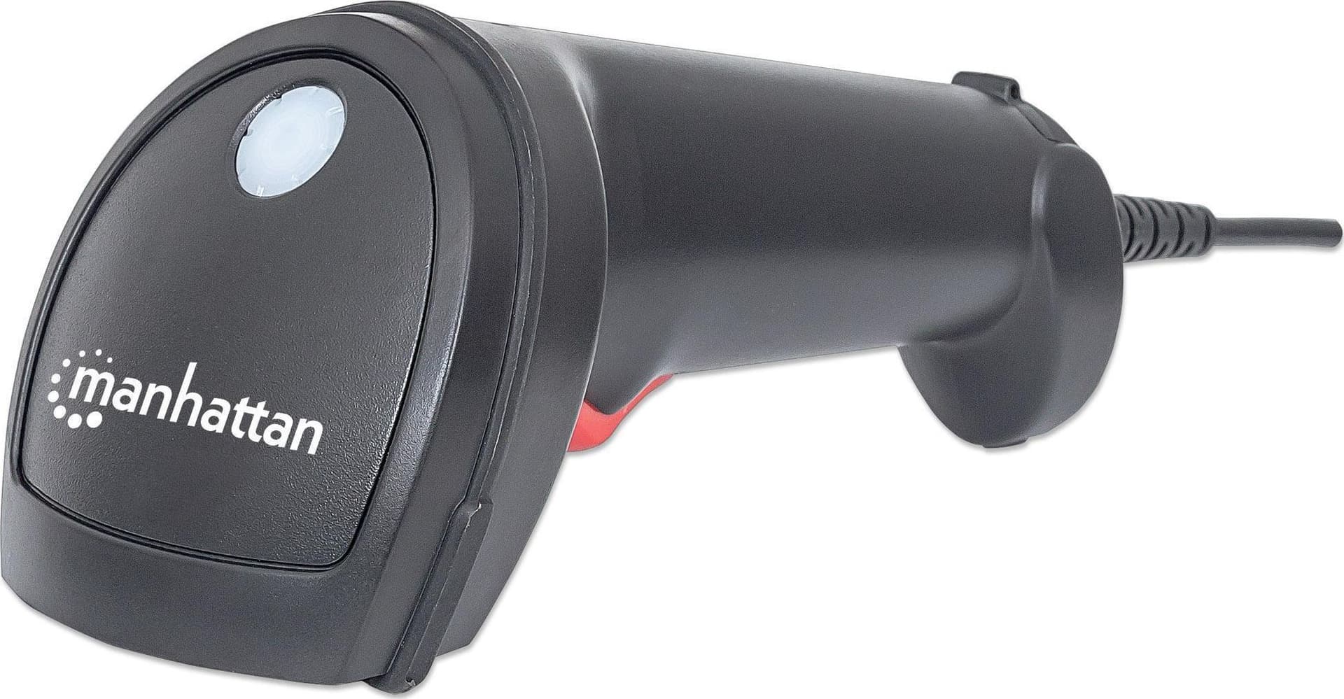 Lettore Laser Barcode Professionale USB Nero - 4
