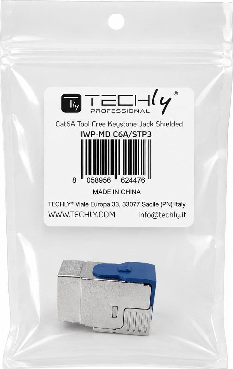 Frutto Keystone RJ45 STP C6A Toolless Silver - 7