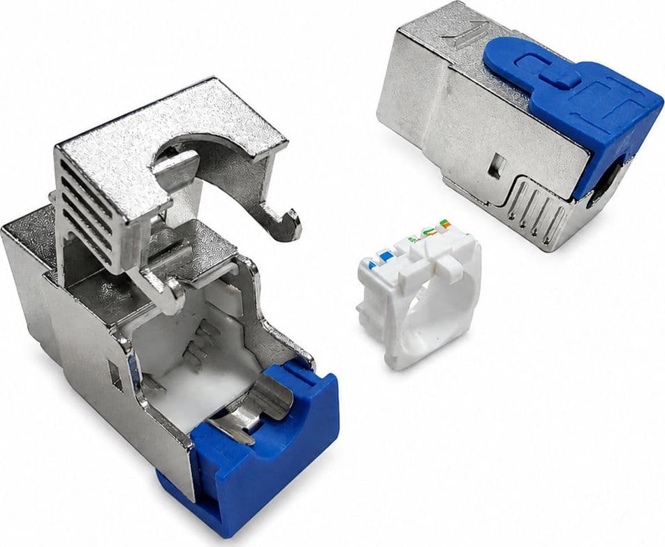 Frutto Keystone RJ45 STP C6A Toolless Silver - 8