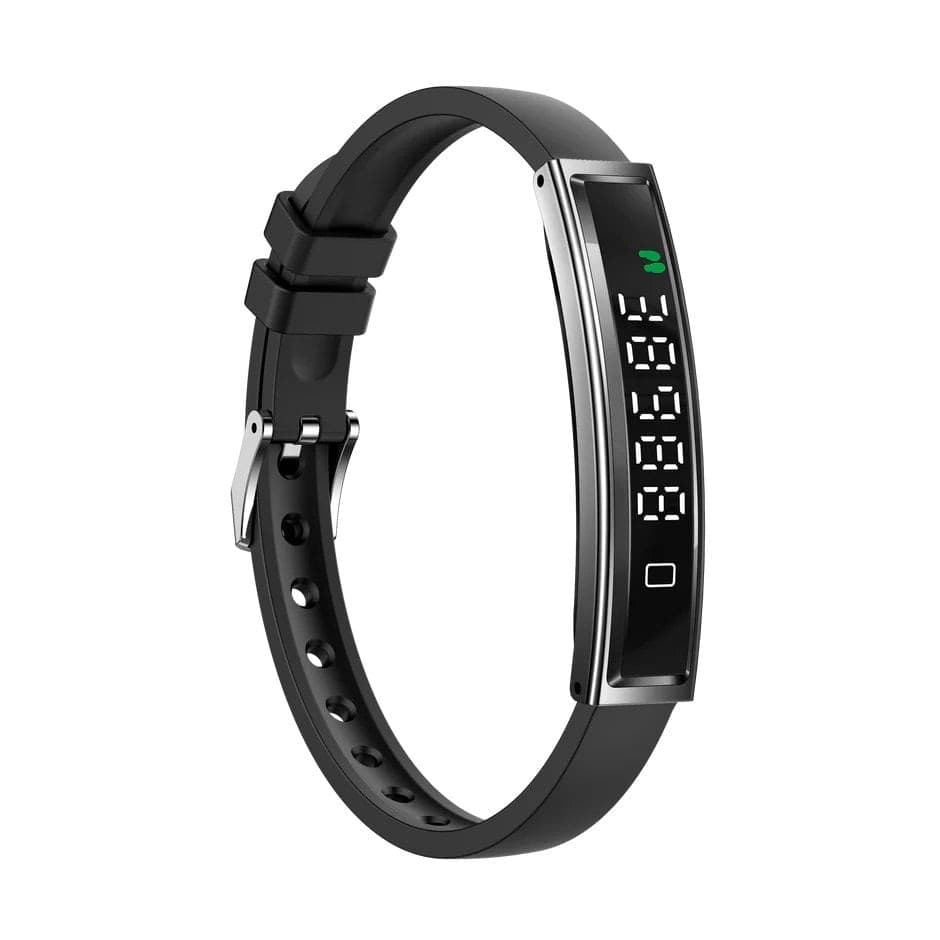 Bracciale Smart Fitness Bluetooth 5.3, Nero - 5