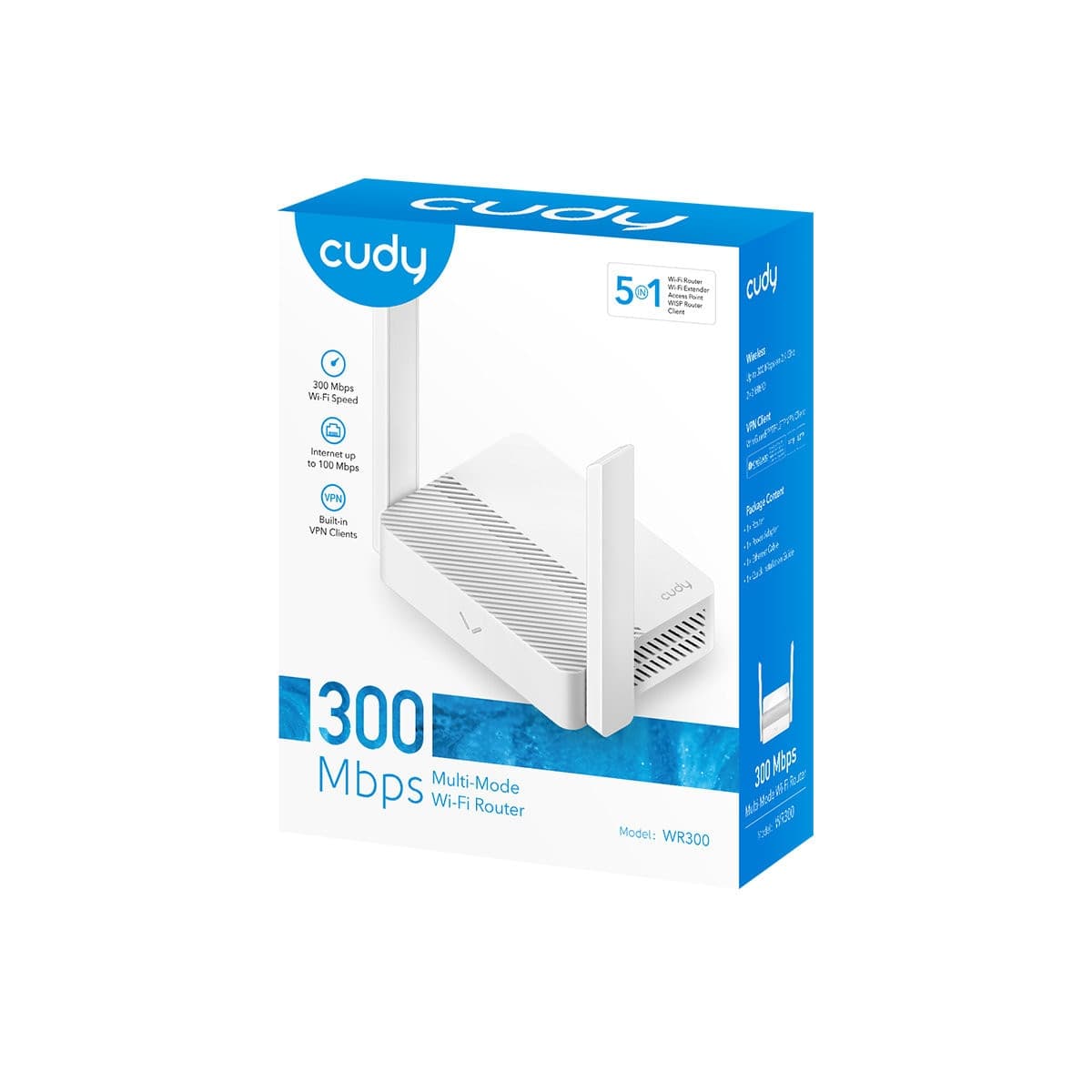 Mesh Router Wifi 300Mbps 2.4 GHz, WR300 - 8