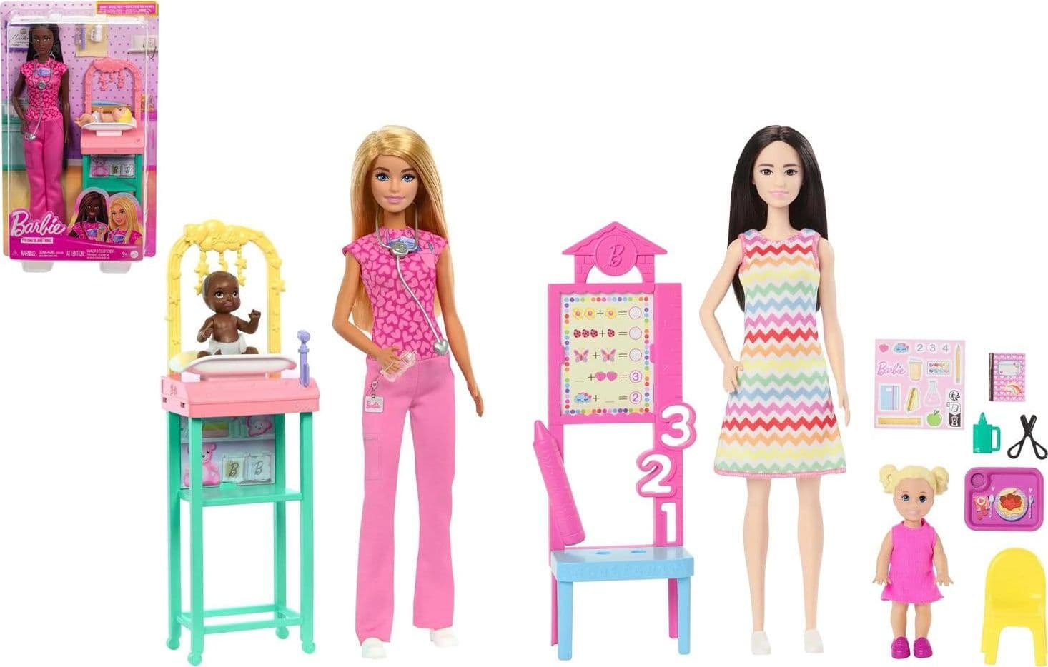 Barbie Mestieri 3 sogg. - 2