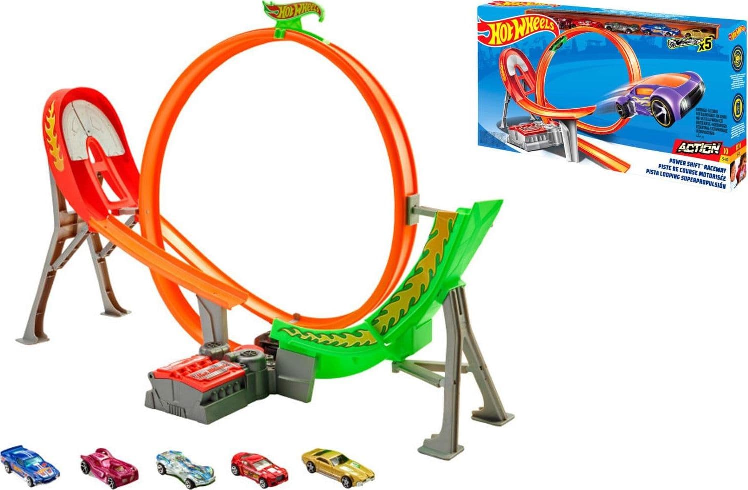 Action Power Shift Pista Motorizzata Hot wheels