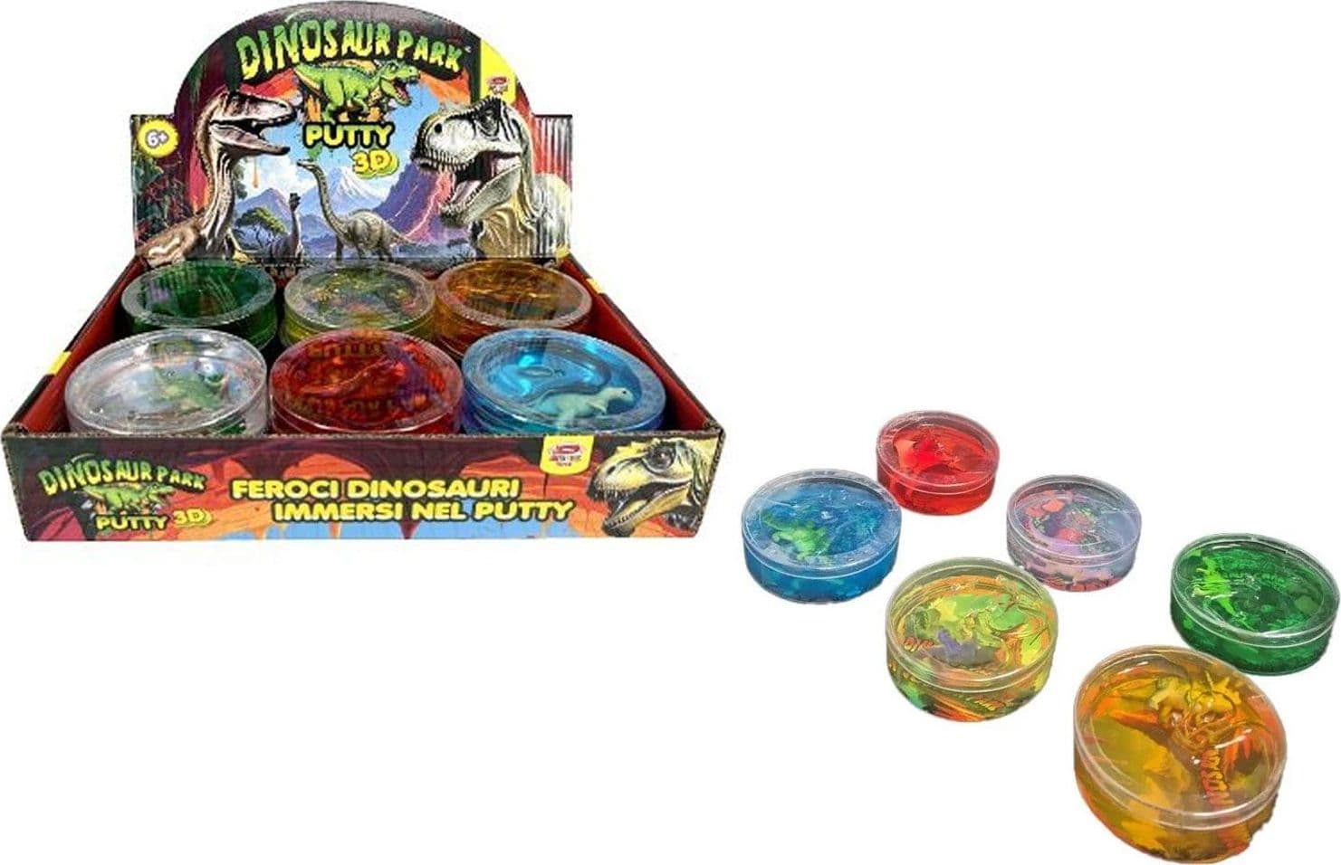 Slime Dinosaur Putty 3D