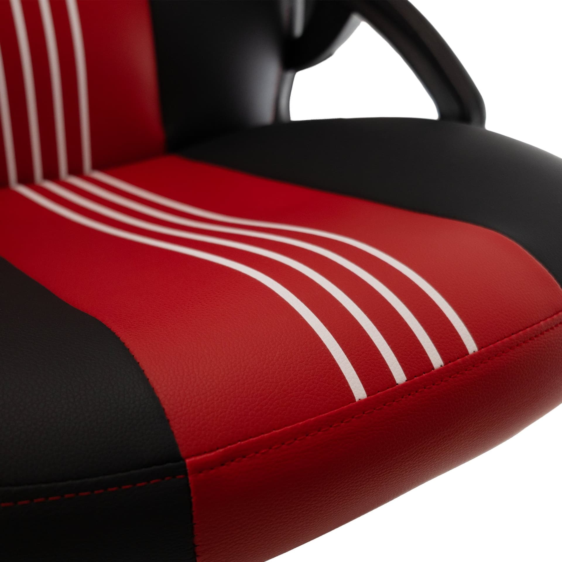 Sedia da Gioco Abalone Rossa e Nera - 5