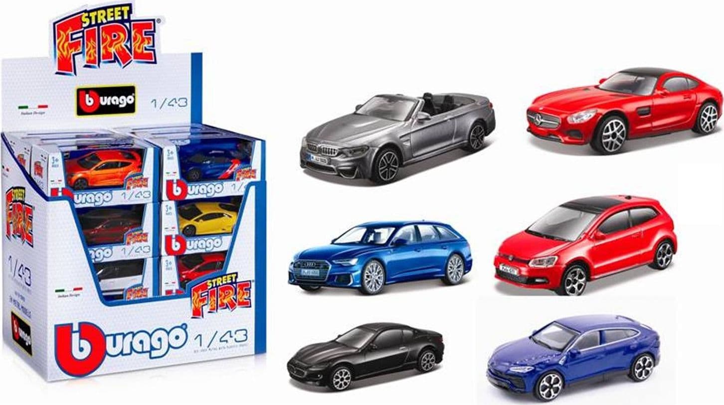 BBurago Street Fire assortite 1:43