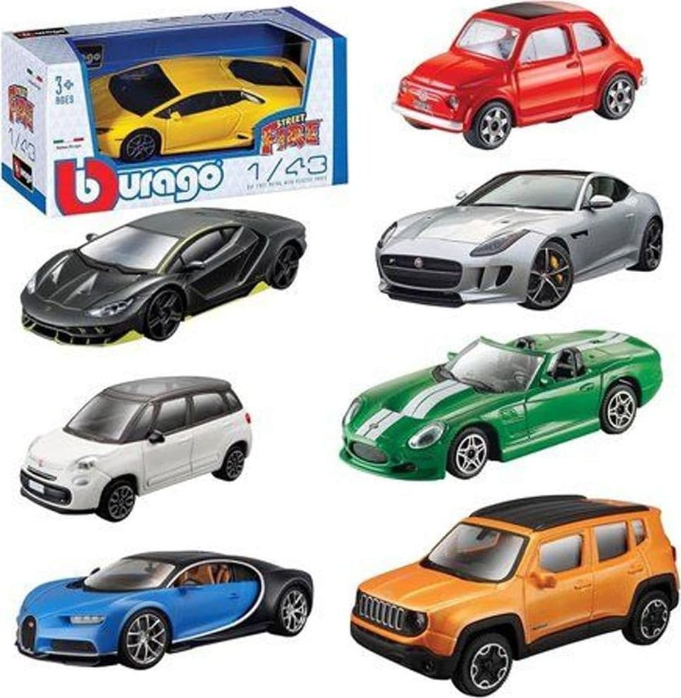 BBurago Street Fire assortite 1:43 - 2