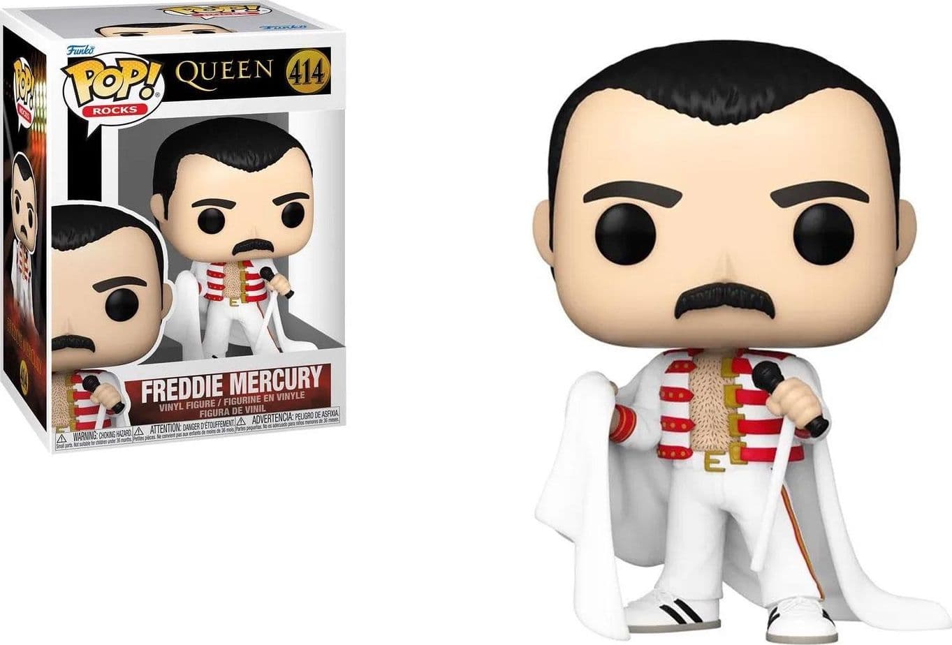 Freddie Mercury 414 Rocks Funko Pop