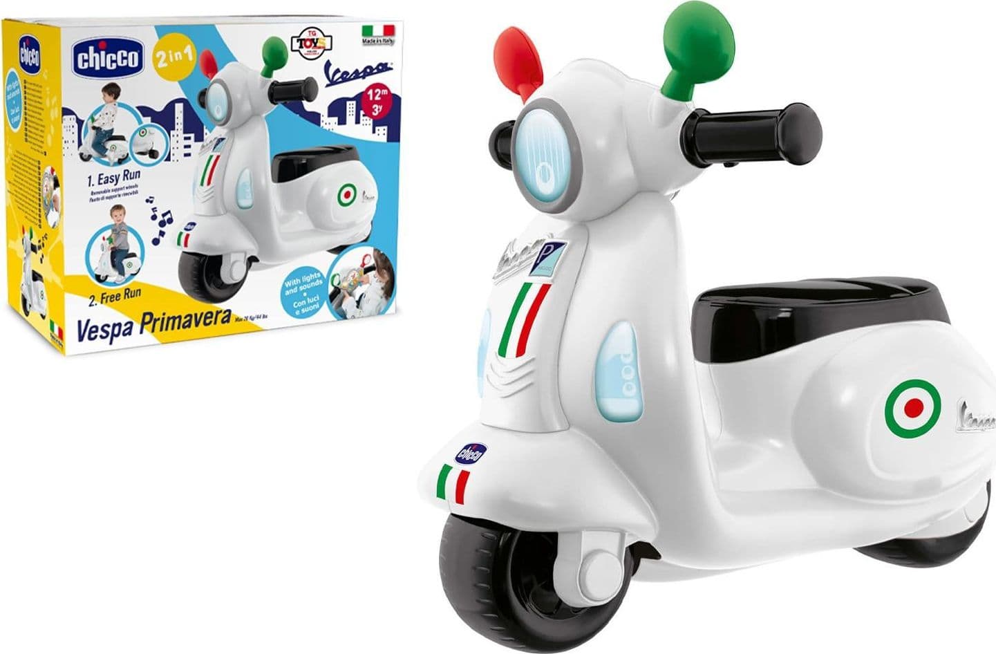 Vespa Primavera Bianca - 3