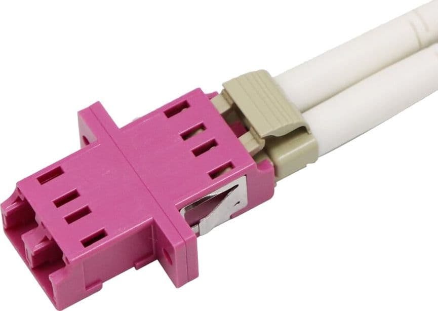Adattattatore a Bussola Duplex LC Multimodale OM4 - 2