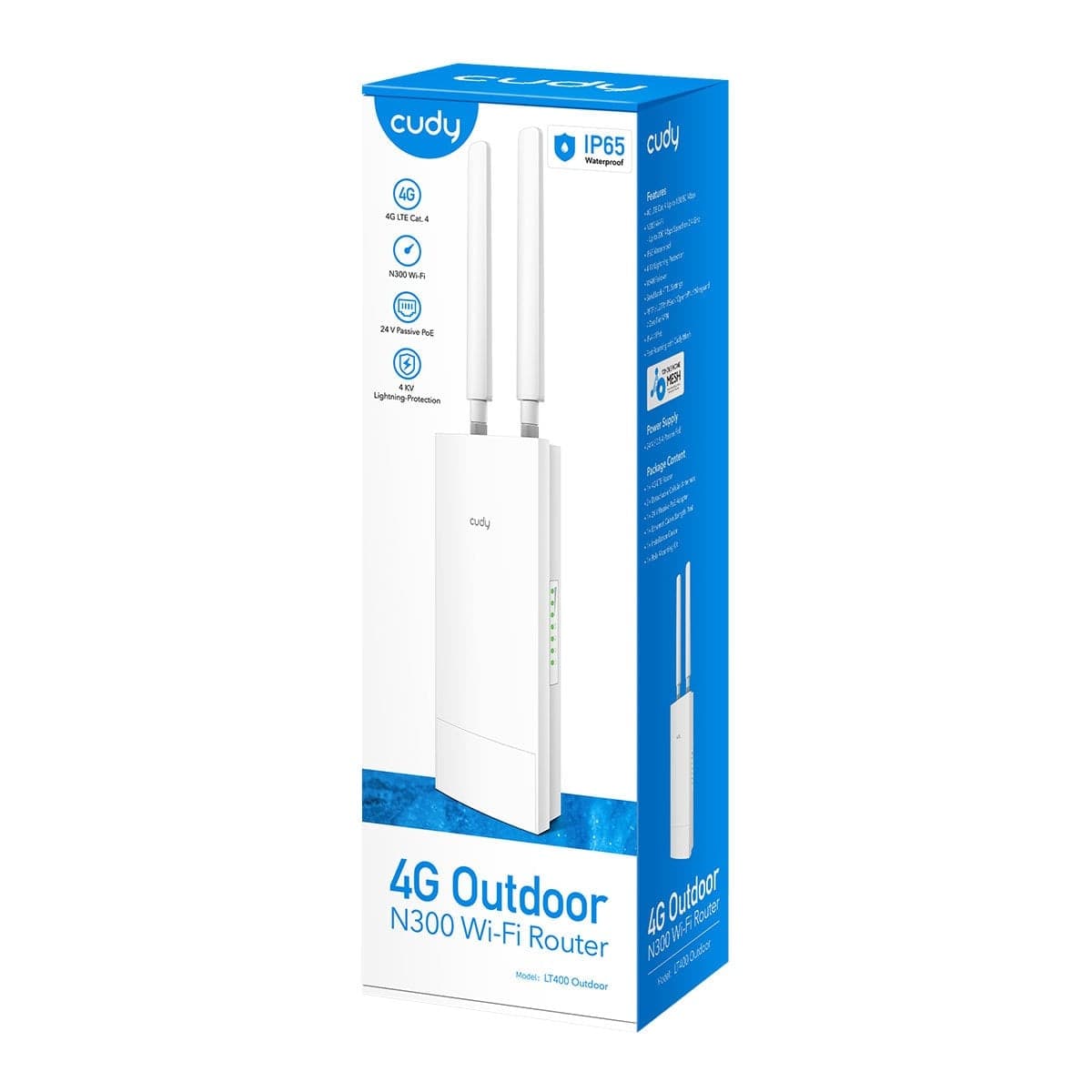 Router Wi-Fi 4G LTE Cat4 da Esterno, LT400 Outdoor - 2