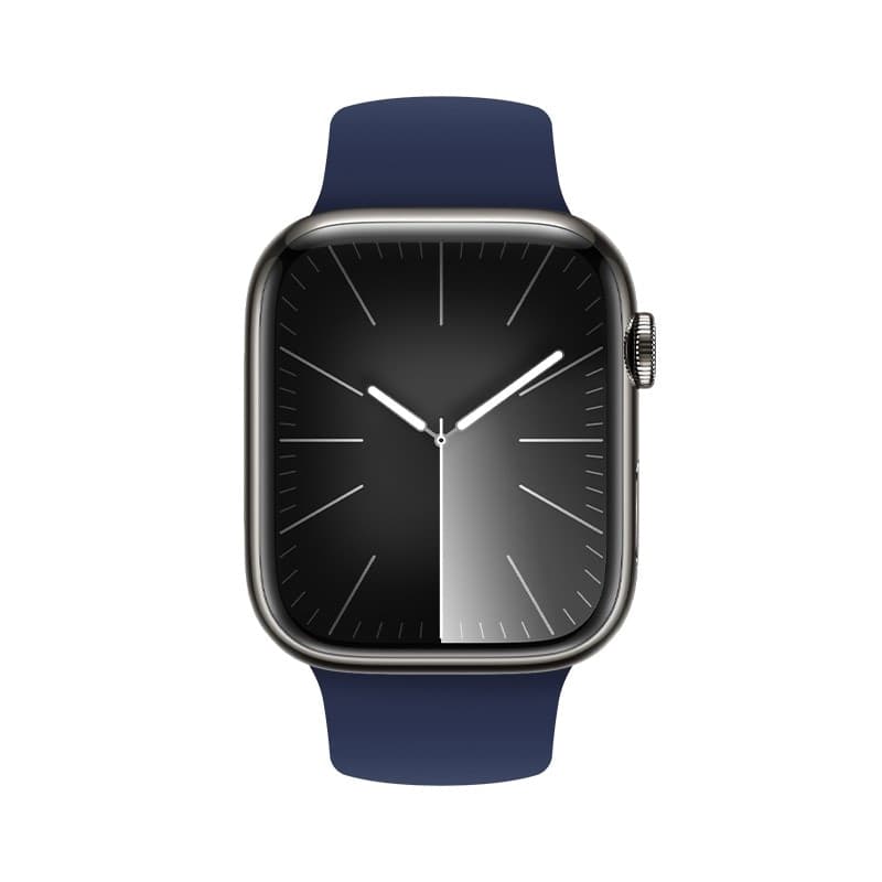 Crong Liquid - Cinturino per Apple Watch 44/45/46/49 mm (blu navy) - 2