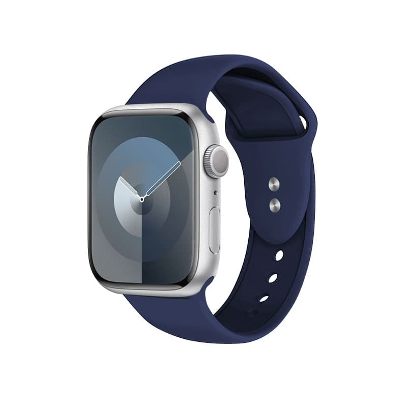 Crong Liquid - Cinturino per Apple Watch 44/45/46/49 mm (blu navy) - 6