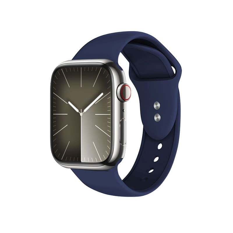 Crong Liquid - Cinturino per Apple Watch 44/45/46/49 mm (blu navy) - 7
