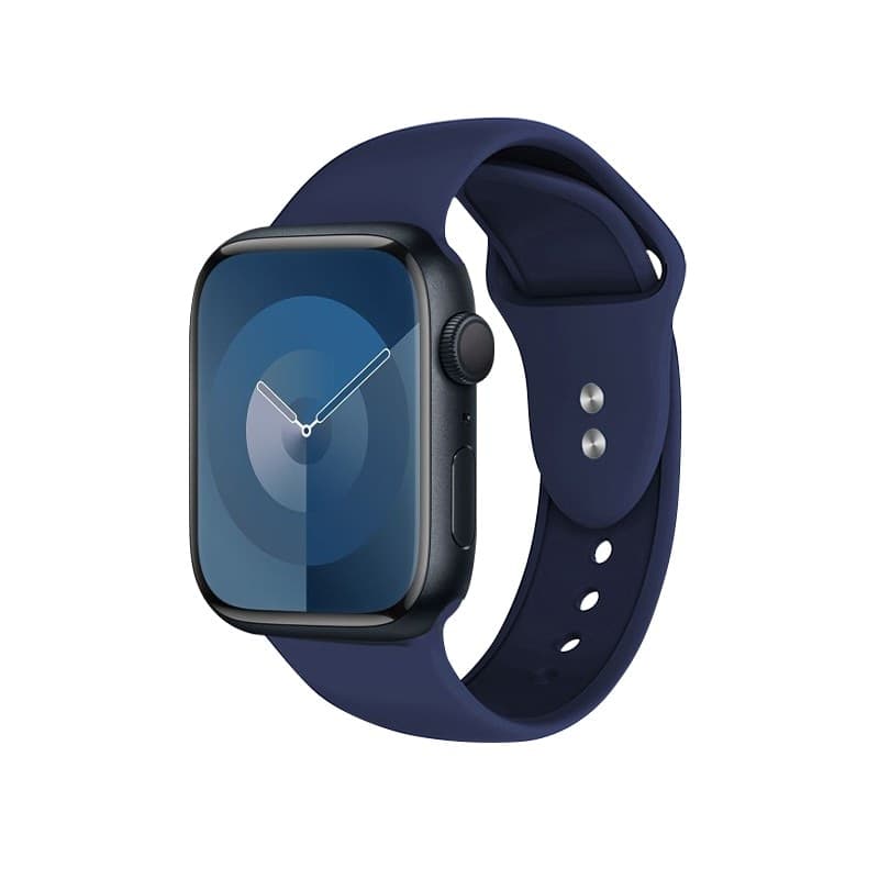 Crong Liquid - Cinturino per Apple Watch 44/45/46/49 mm (blu navy) - 8