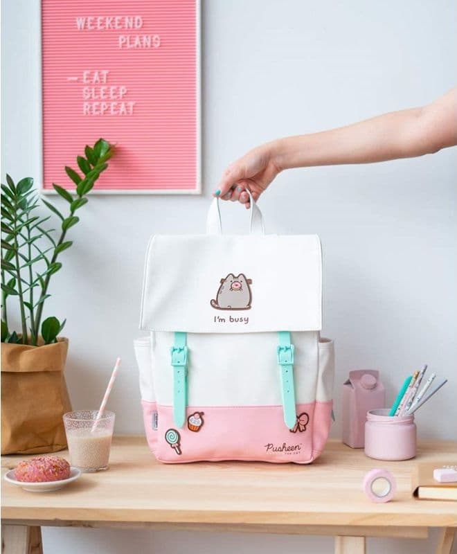 Pusheen - Zaino della collezione Rose (30 x 38 x 11 cm) - 5