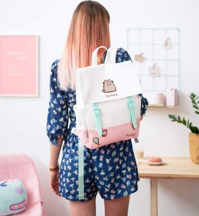 Pusheen - Zaino della collezione Rose (30 x 38 x 11 cm) - 6