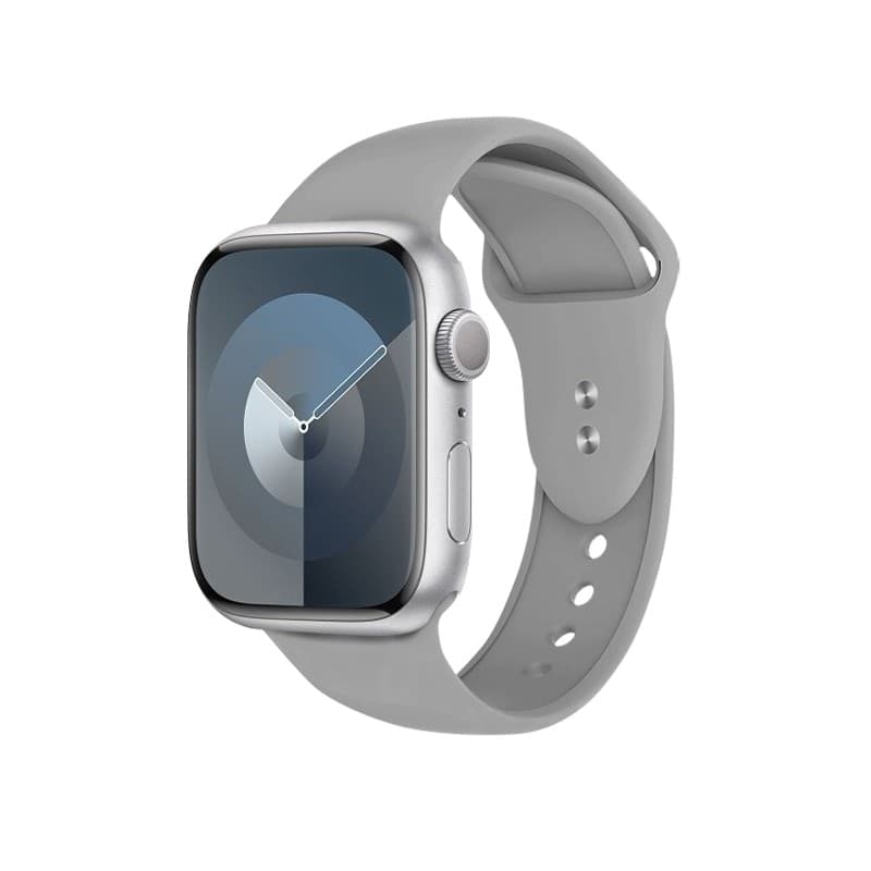 Crong Liquid - Cinturino per Apple Watch 44/45/46/49 mm (Grigio) - 6