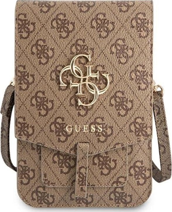 Guess 4G Big Metal Logo Phone Bag - Bag with a smartphone compartment (brown) - 2