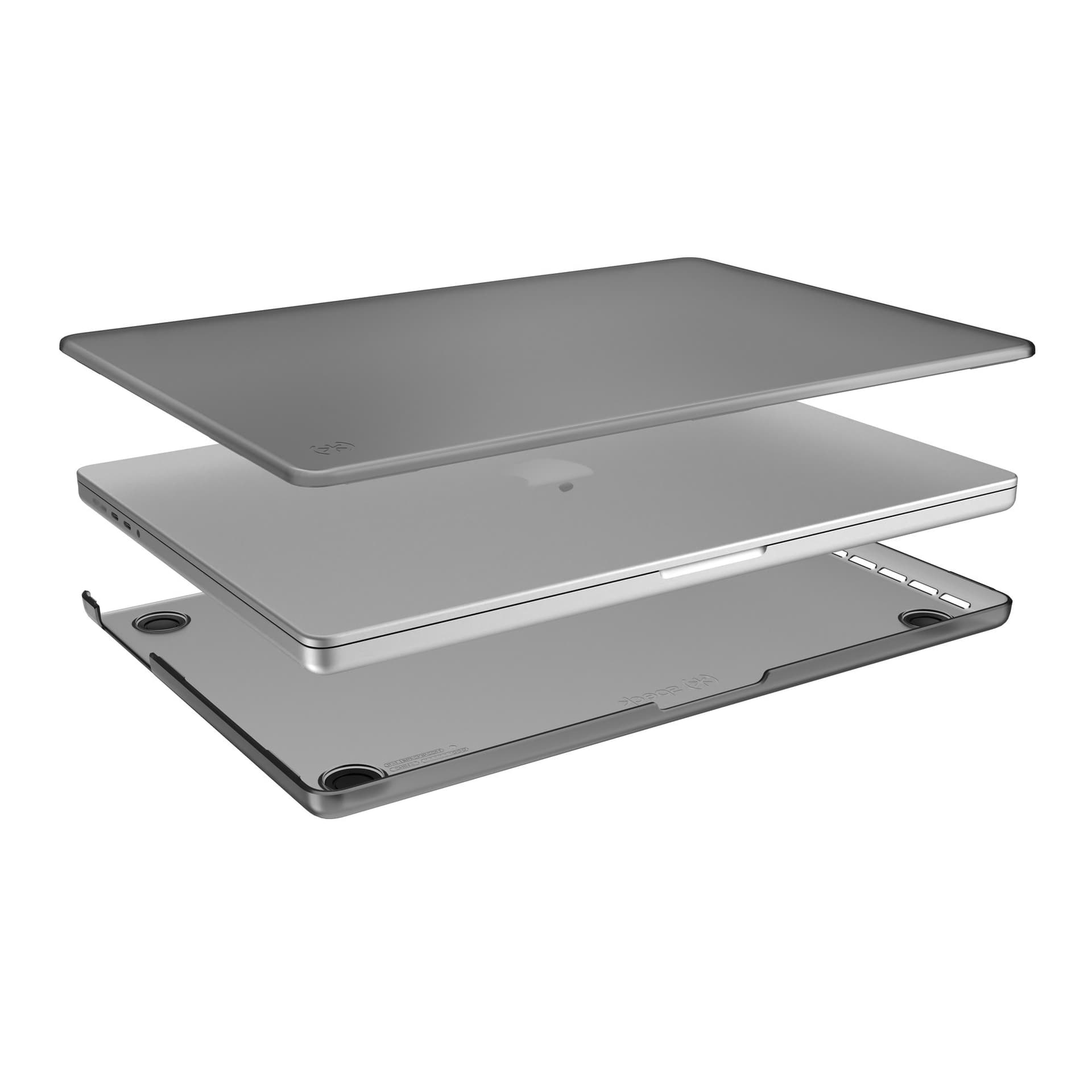 Speck SmartShell - Custodia per MacBook Pro 16" (M5/M4/M3/M2/M1/2026-2021) (Nero onice) - 2