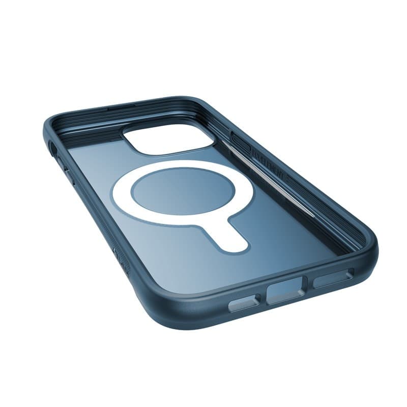 X-Doria Raptic Clutch MagSafe - Biodegradable case for iPhone 14 Pro Max (Drop-Tested 3m) (Marine Blue) - 2