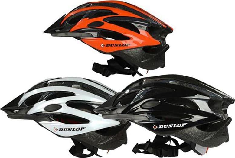 Dunlop - MTB bike helmet s. L (Orange/Black) - 5
