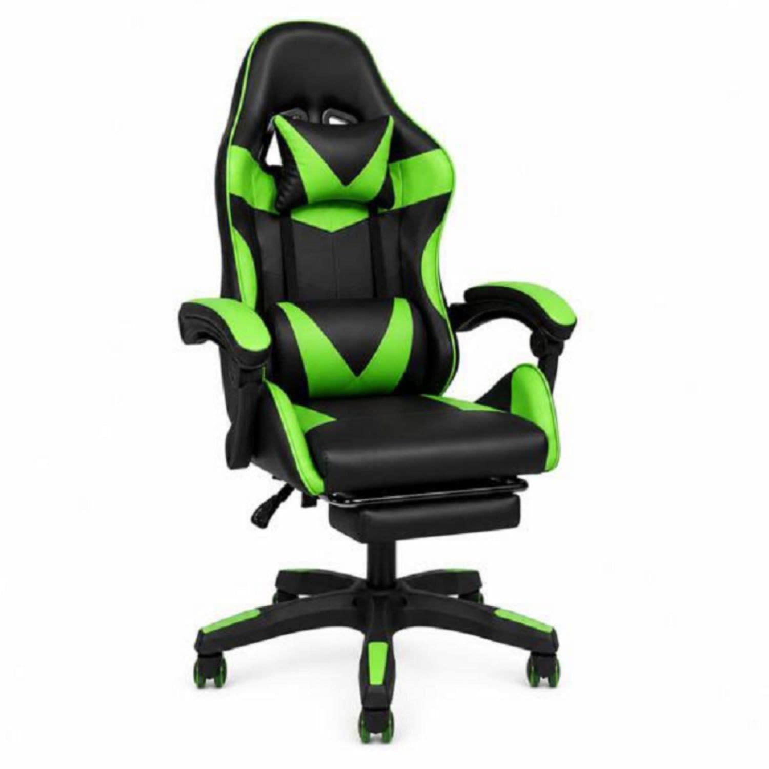 Ecoprice Sedia Gaming Similpelle con Poggia Piedi Lux Colori Assortiti - 9