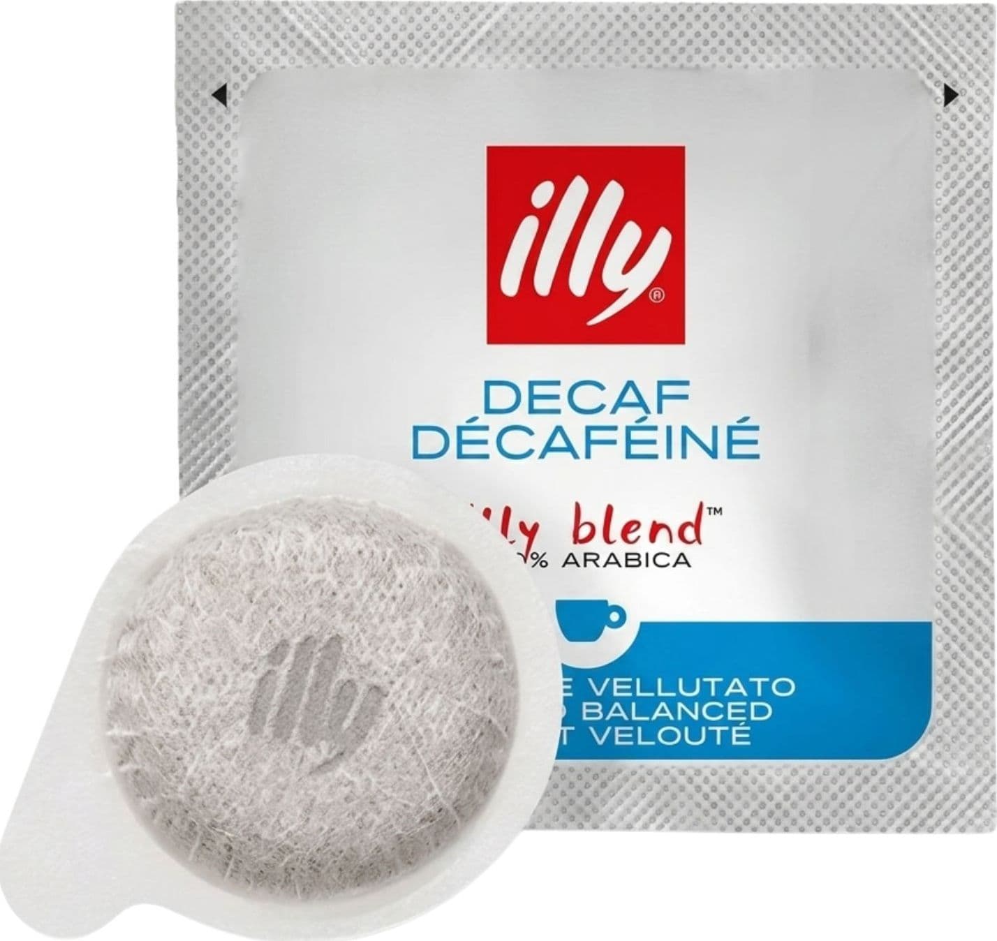 EDIZIONE LIMITATA - illy Caffe' Cialde 44mm Decaffeinato 1pz Singola