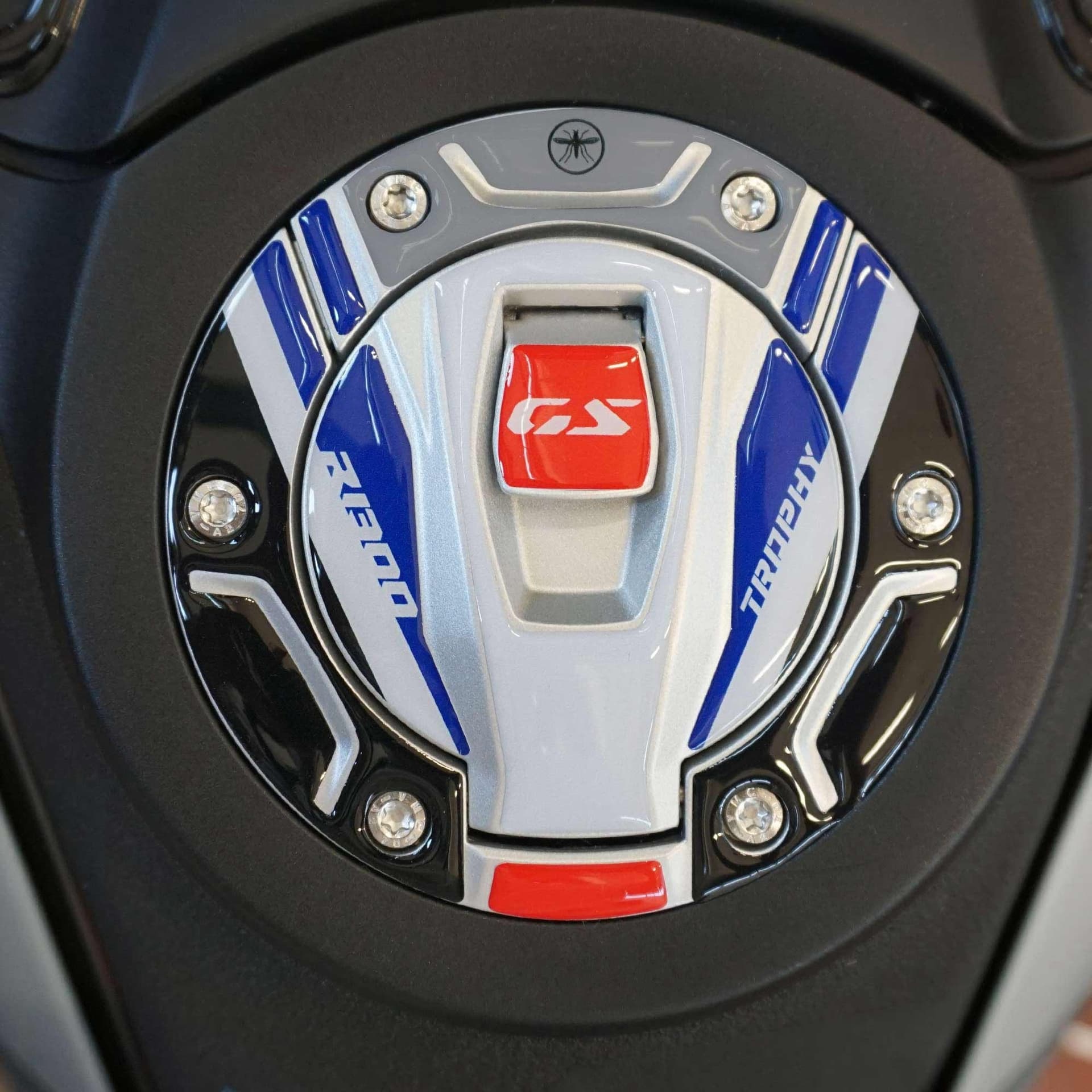 Adesivo 3D Protezione Tappo moto compatibile con BMW R 1300 GS 2026 - 1