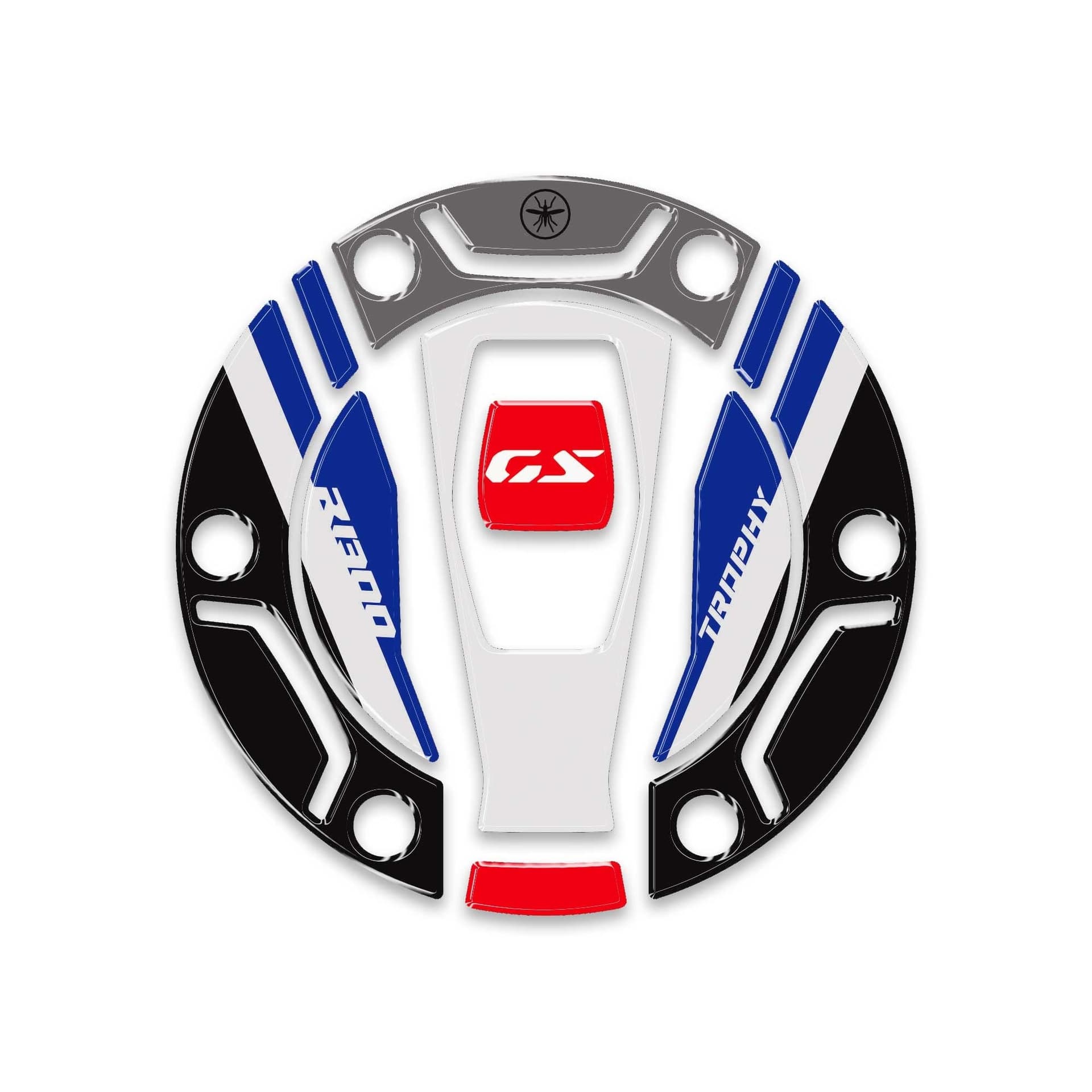 Adesivo 3D Protezione Tappo moto compatibile con BMW R 1300 GS 2026 - 2