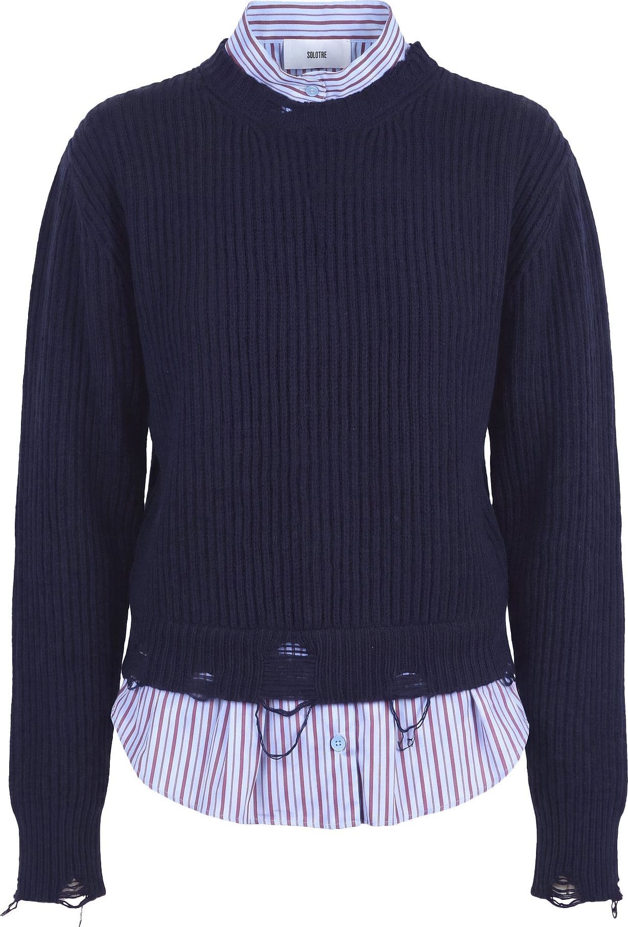 SOLOTRE Solotre - Maglia - 480503 - Blu scuro