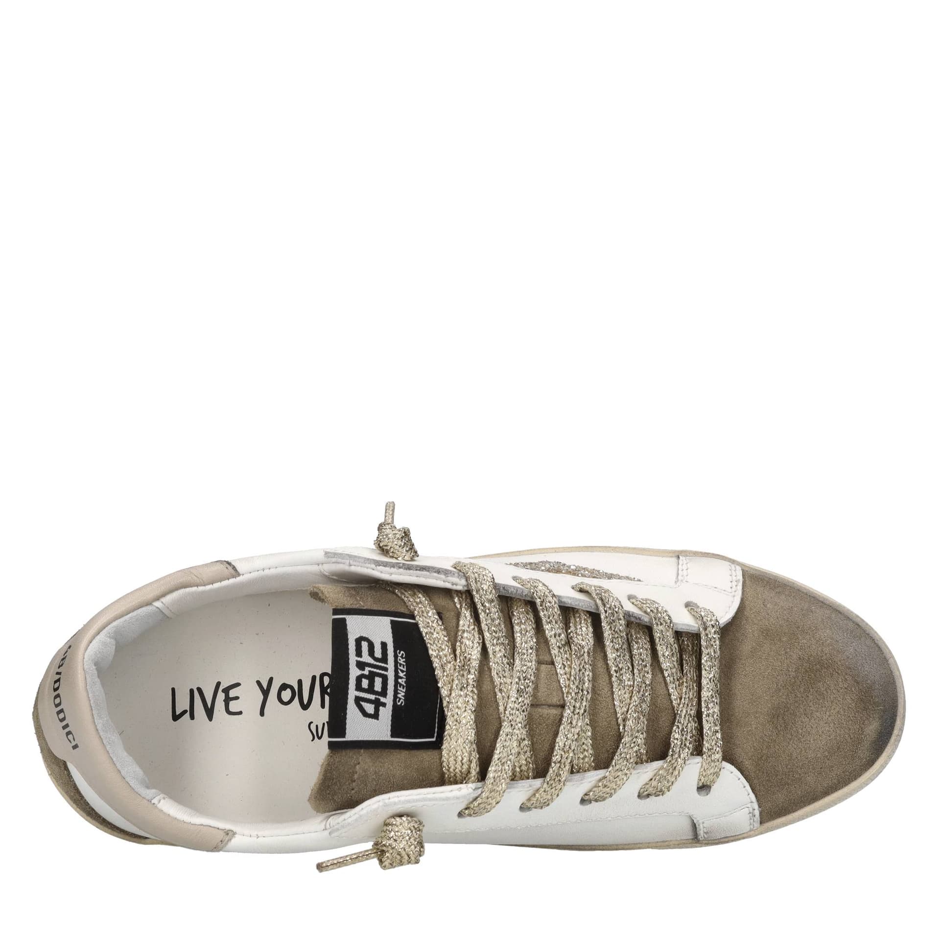 4B12  Sneakers Bianco - 10