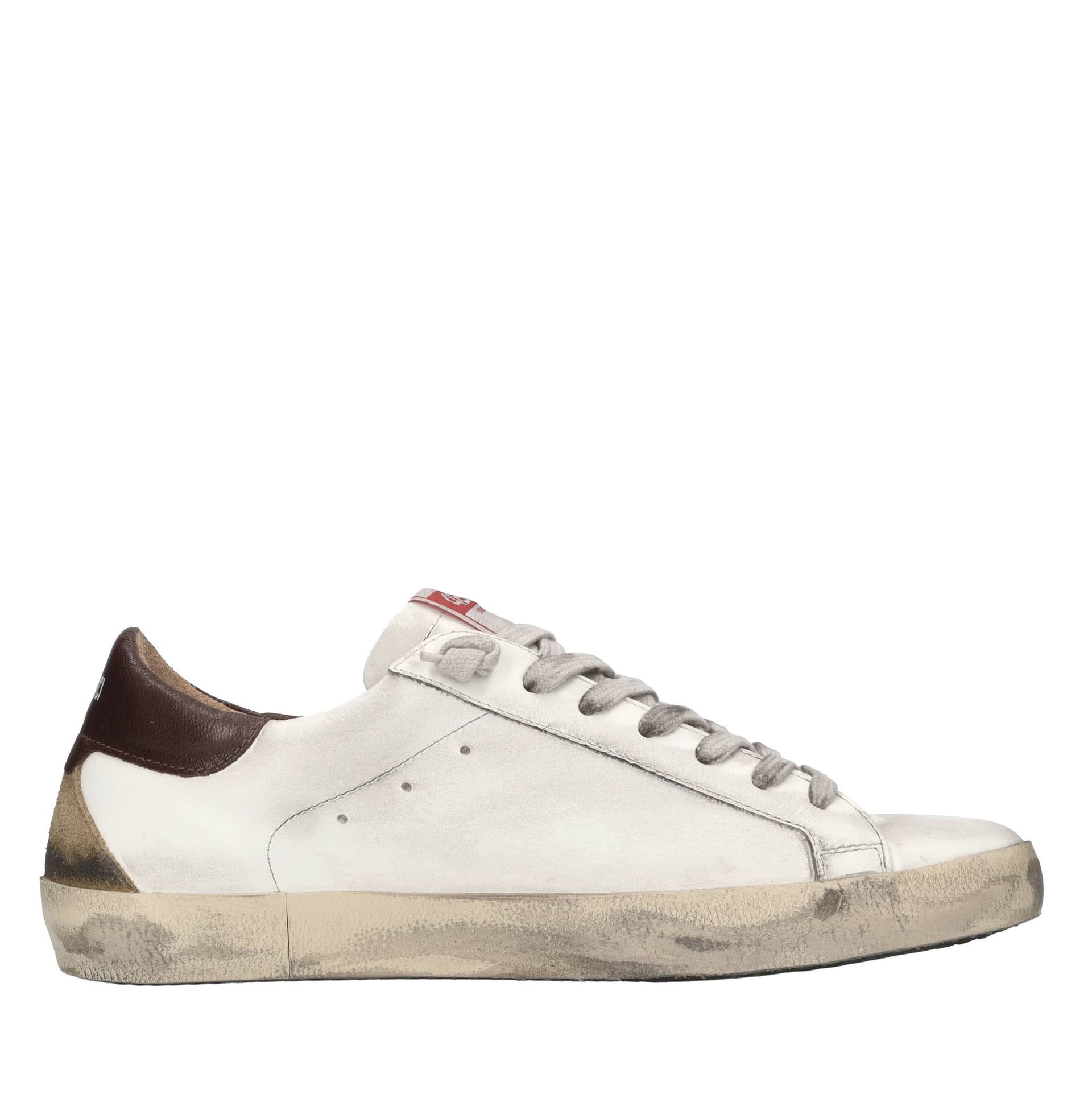4B12  Sneakers Bianco - 6