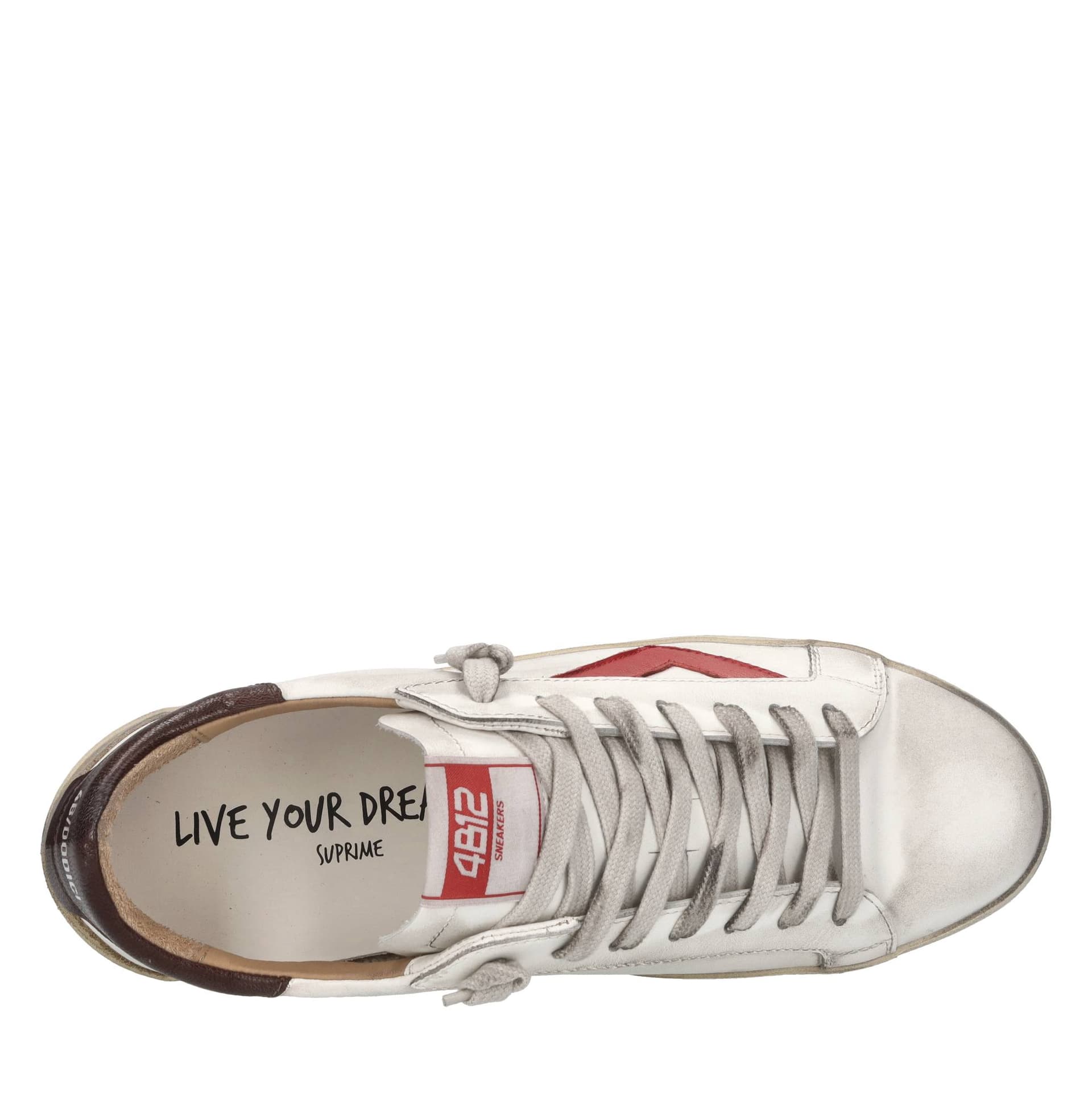 4B12  Sneakers Bianco - 10
