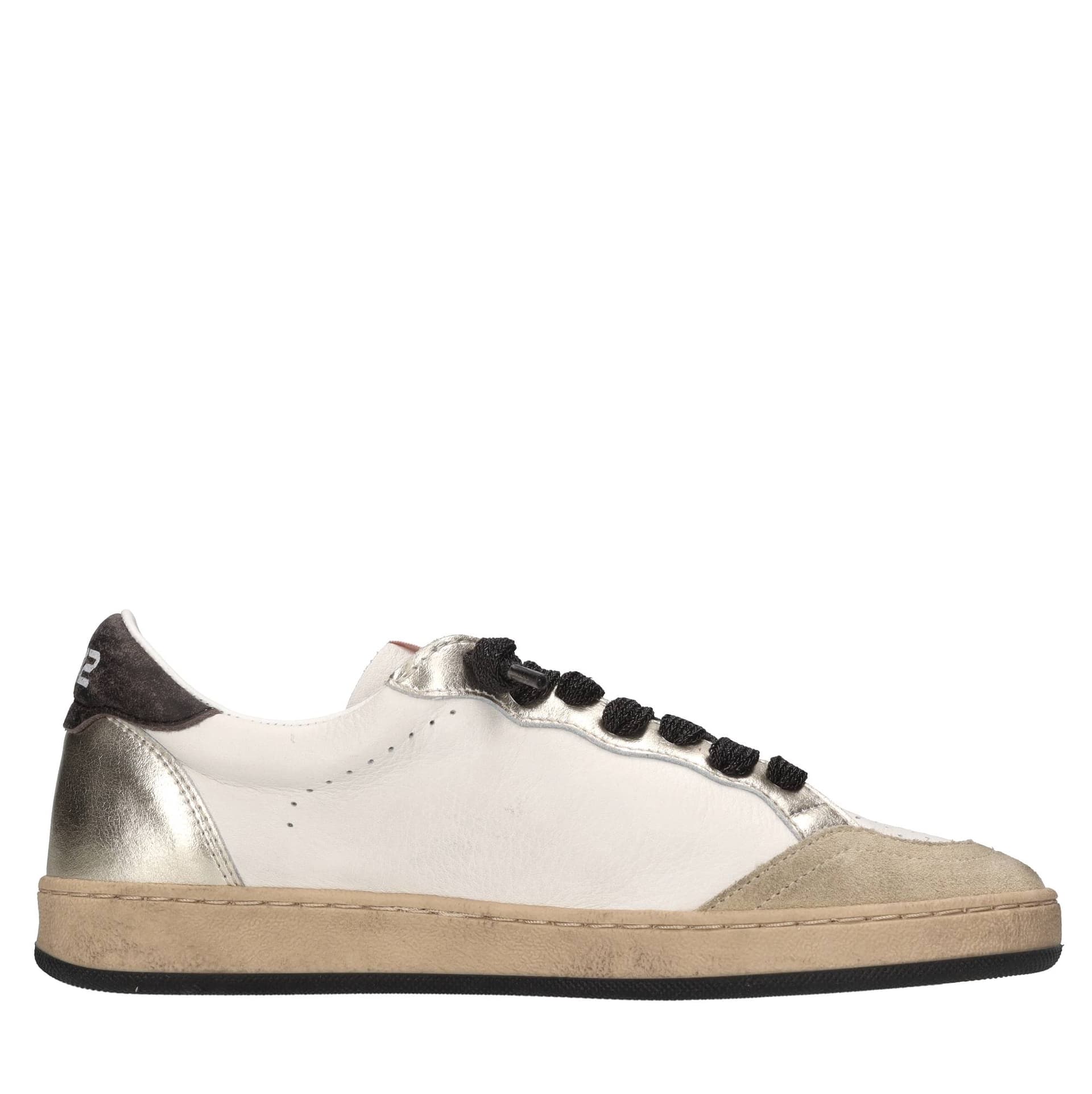 4B12  Sneakers Bianco - 3