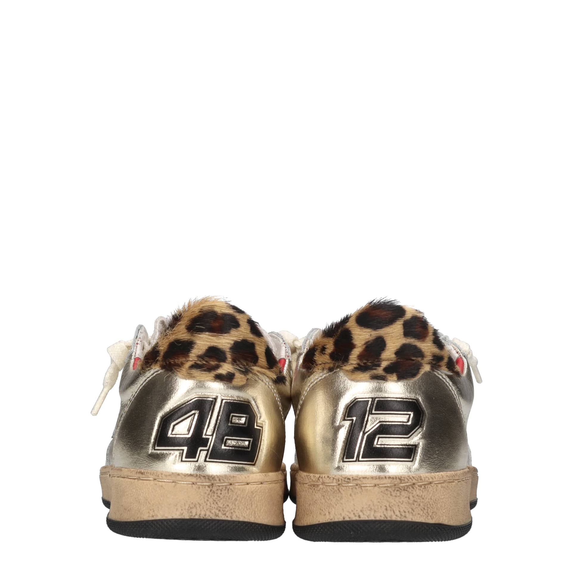 4B12  Sneakers Oro - 2