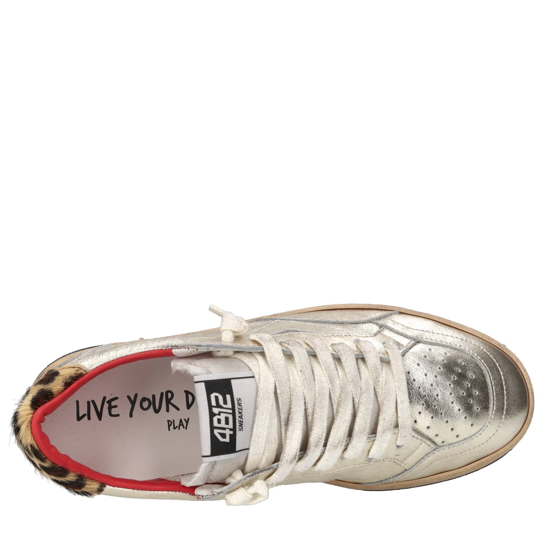 4B12  Sneakers Oro - 5