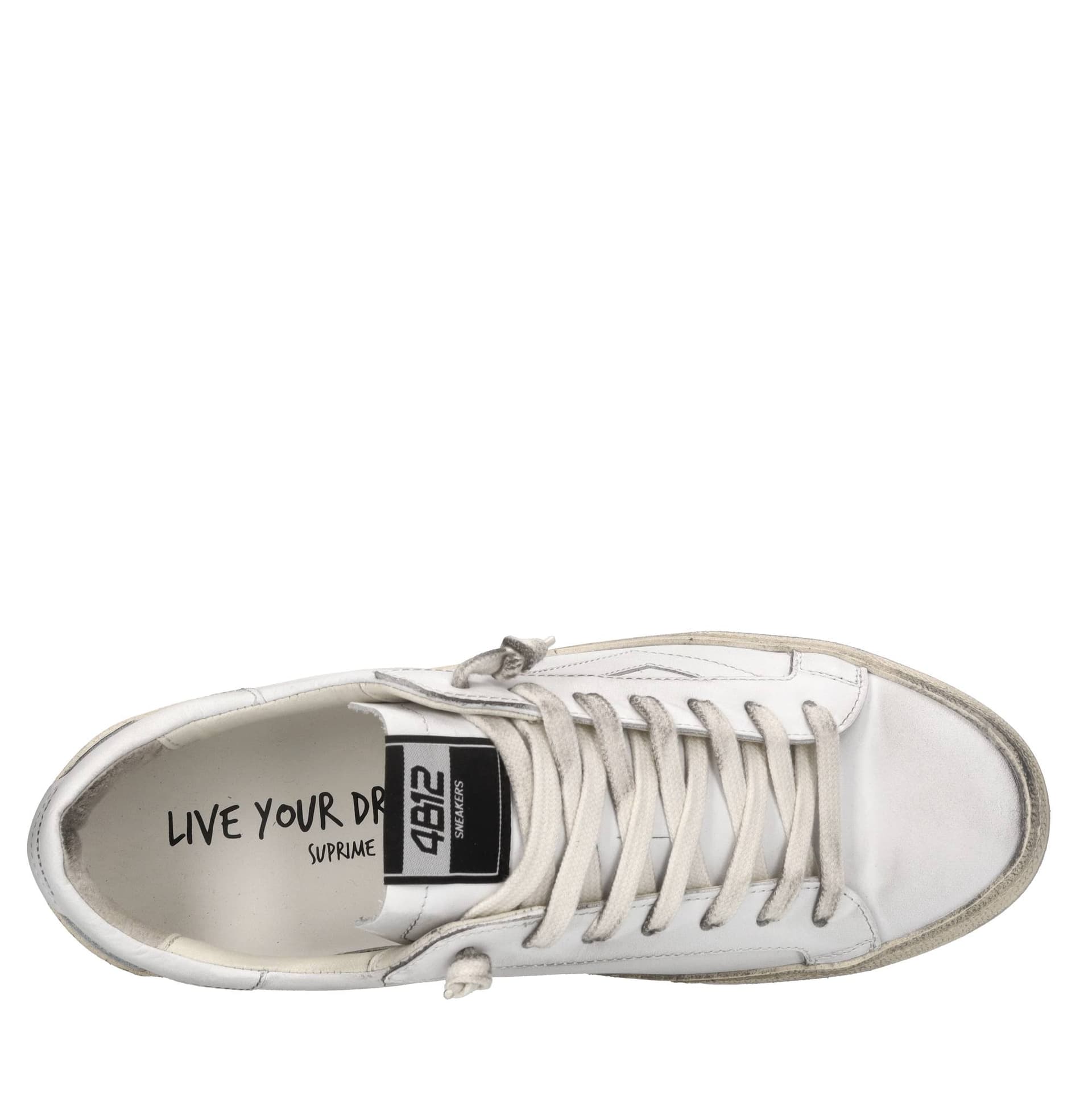 4B12  Sneakers Bianco - 10