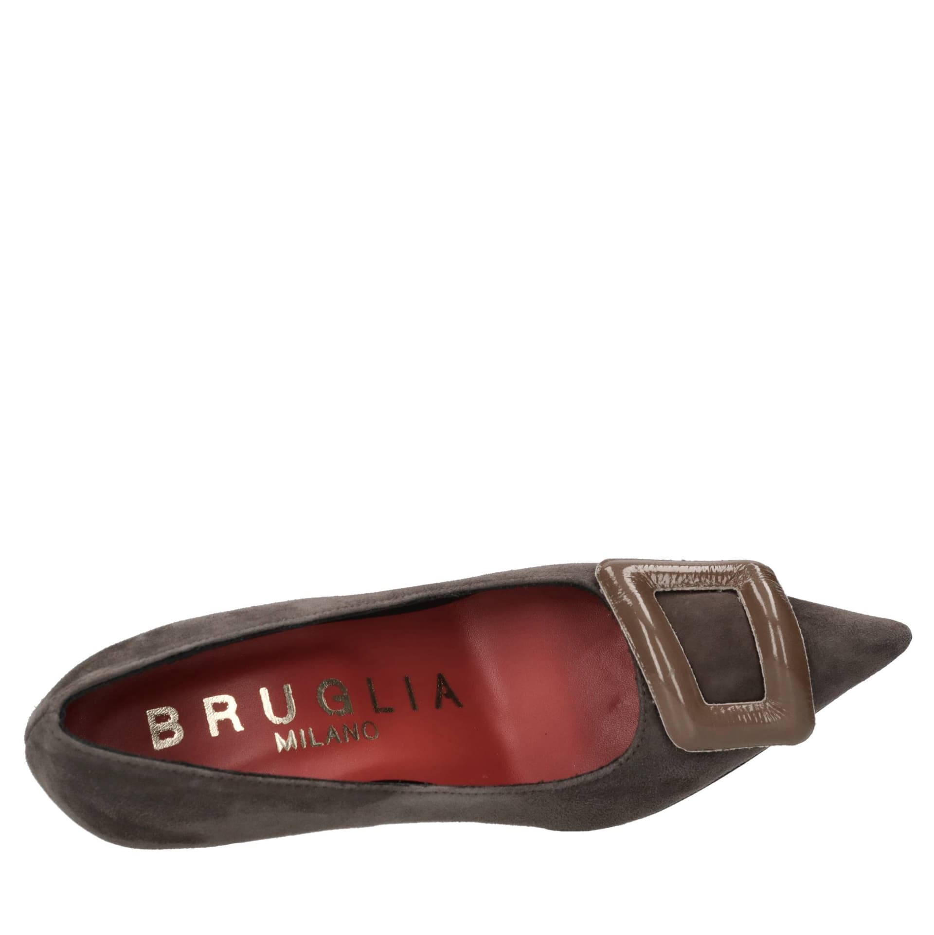 Bruglia  Scarpe con Tacco Grigio - 5