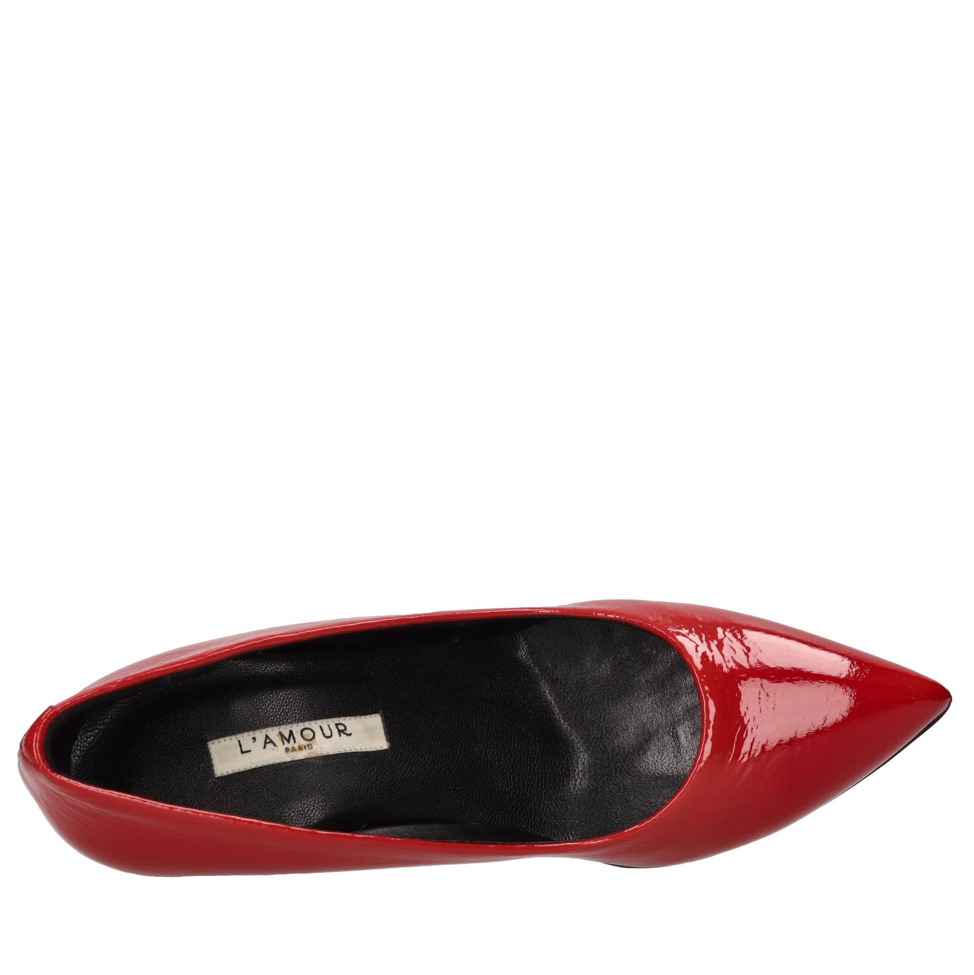 L'AMOUR PARIS  Scarpe con Tacco Rosso - 5