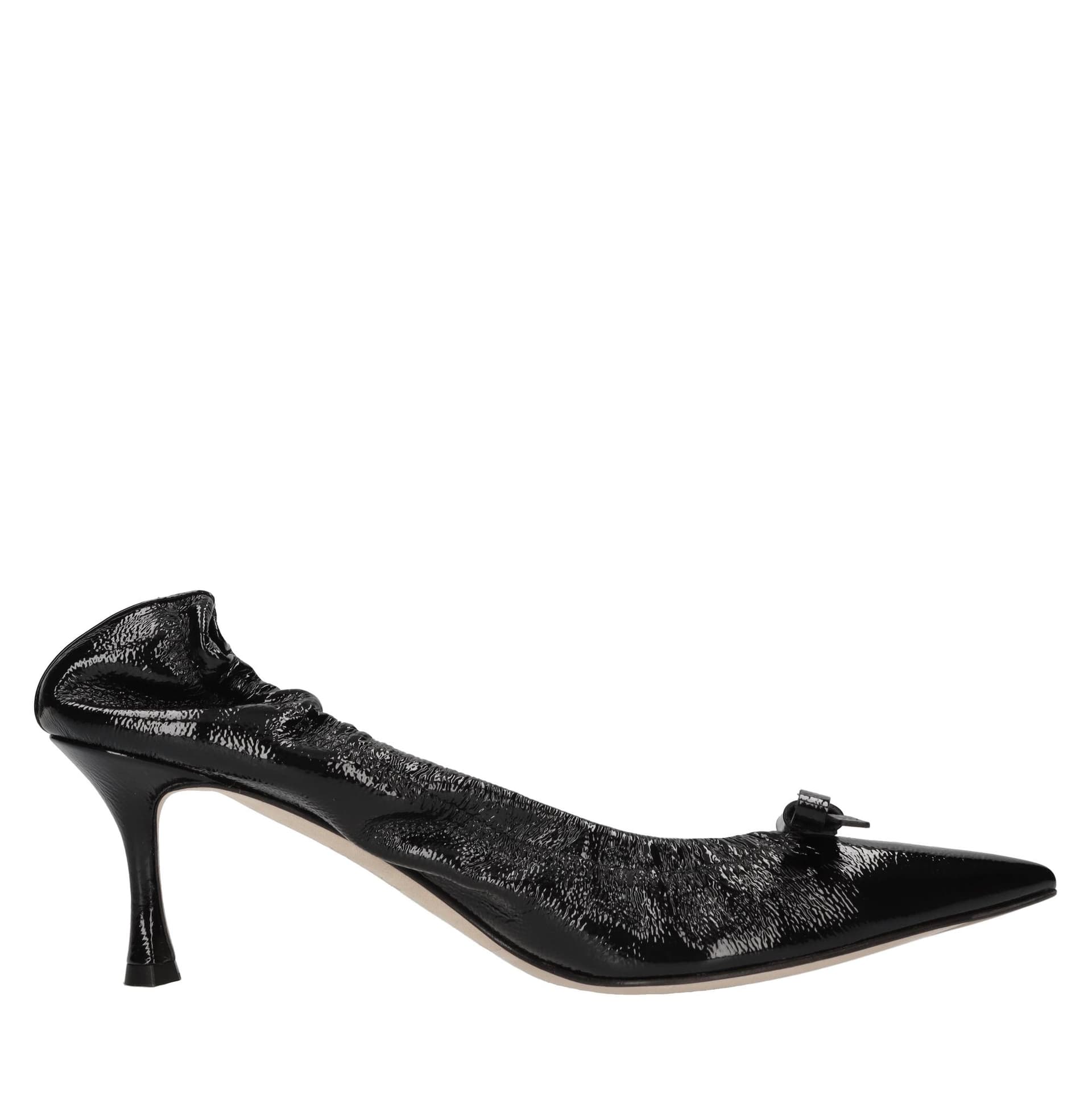 N°21  Scarpe con Tacco Nero - 3